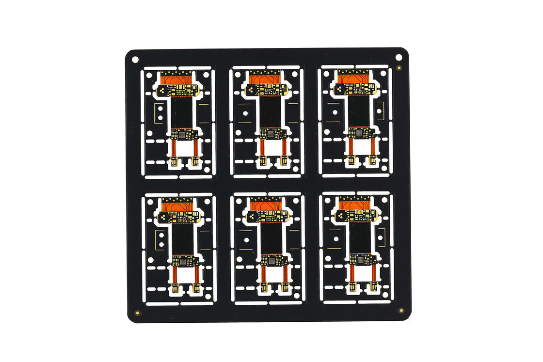 Επεξεργασία Enig Πολυεπίπεδο Flex Pcb Σκληρό Flex 0,5-10Mm Radius Bend Fr4/Polyimide/Pet