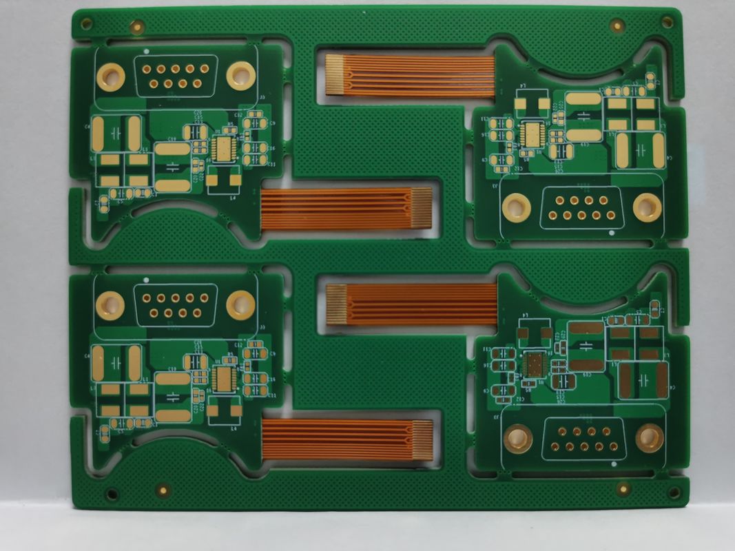 Sanforized Back Drill Rigid Flex PCB με Hasl Lf Επιφάνεια 1-28 στρώσεις Εγγυή επεξεργασία