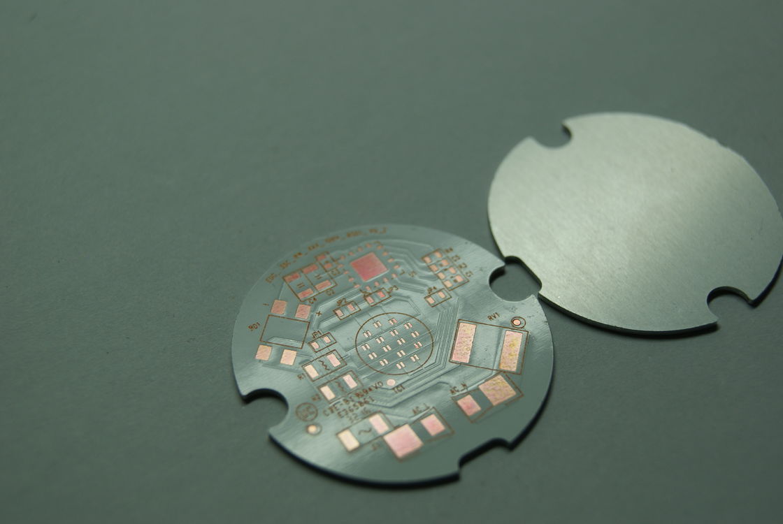 Προσαρμοσμένο IMS PCB με υλικό βάσης FR-4 και ελάχιστη γέφυρα μεταξοτυπίας 0,1mm