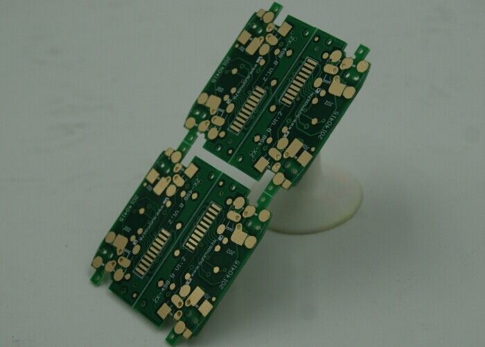 Διπλό στρώμα διπλής όψης PCB με 1-6oz βαρύτητα χαλκού και 0,075mm Min Hole Dia