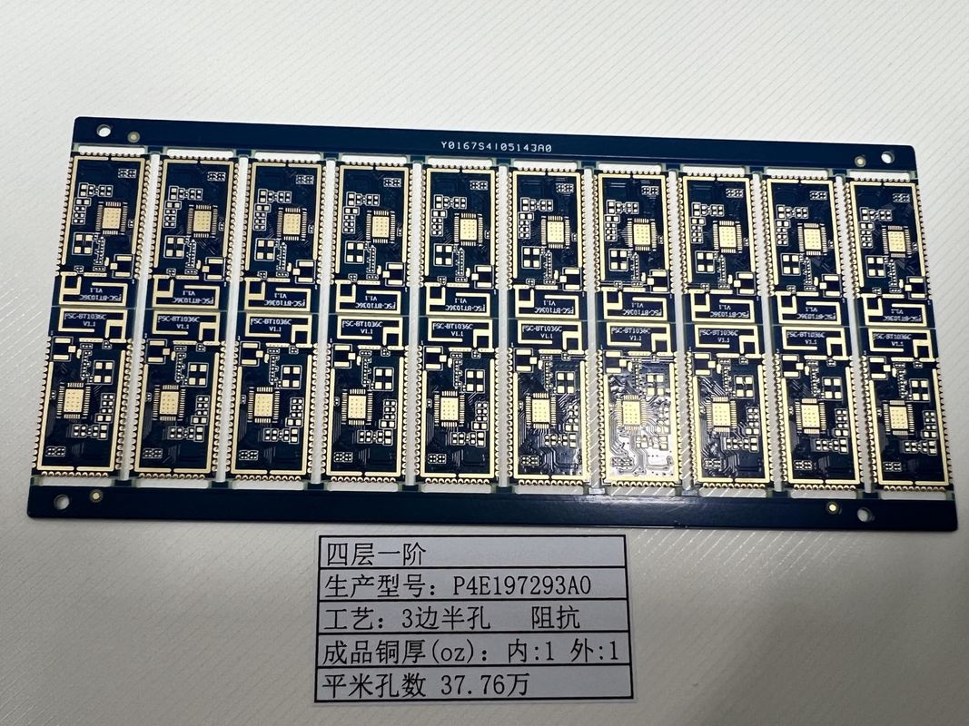 Fr4 It180 HDI PCB Board 4-20 στρώματα 0.1Mm Min Μέγεθος τρύπας ISOLA 370HR