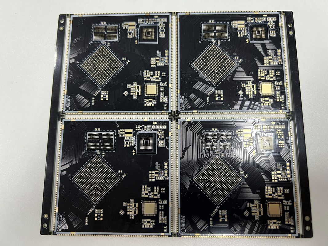 FR4 IT180 4-20 στρώσεις HDI PCB Board με έλεγχο πολλαπλών εμποδίων και 0.1mm Hole Nickel-Palladium BGA 0.2mm