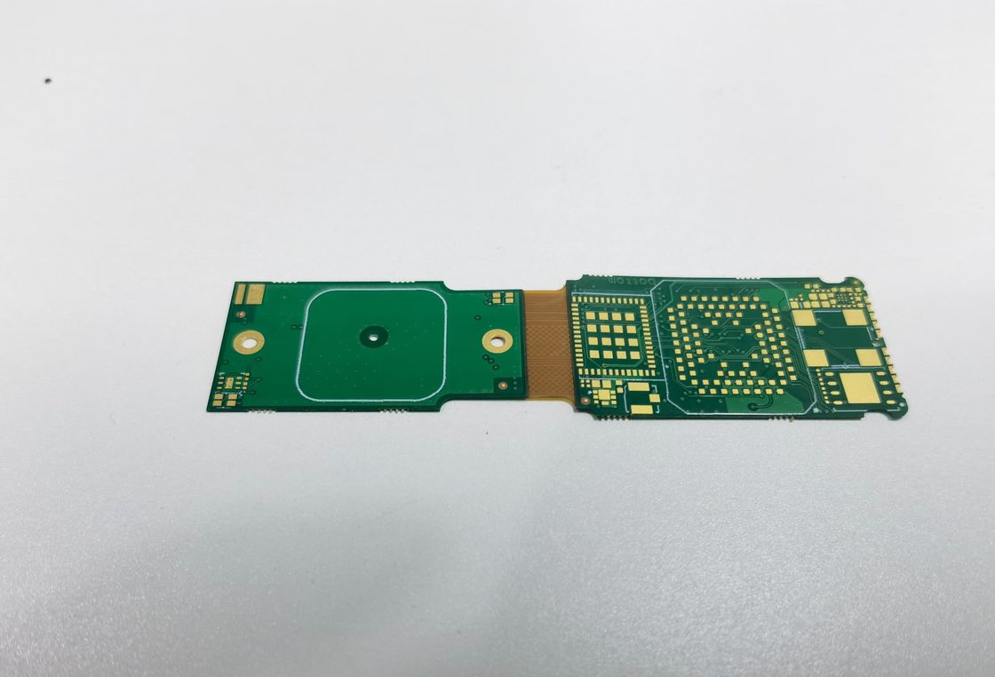 HDI άκαμπτο εύκαμπτο PCB με επιφάνεια ENIG 4 στρώματα Fr4/Polyimide HDI 1+N+1