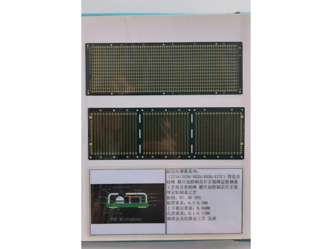 Ελεγχόμενο υπόστρωμα με αντίσταση όπως το PCB Green Solder Mask 2 στρώμα πλακέτα κυκλώματος Silicon wheat pcb