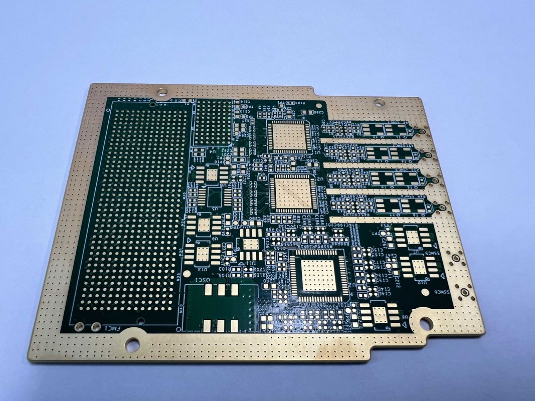 Πίνακα PCB υψηλής ταχύτητας με διαφορά εσωτερικού στρώματος 0,15 mm και σχεδιασμό πολυεπίπεδου 8 στρωμάτων