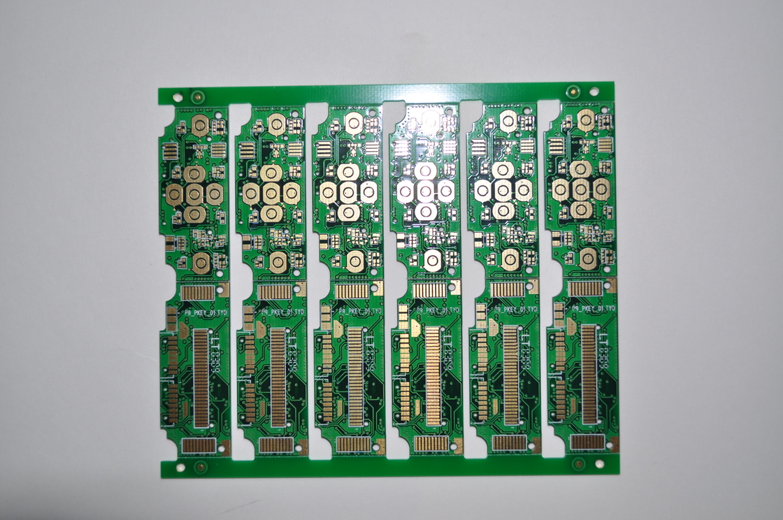 FR4 Υλικά Διπλής Όψης PCB με Τυπική Τεχνολογία και 5 Mil Απόσταση Αγωγών