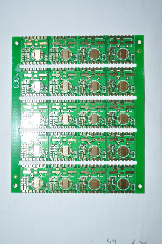 Πολυδιάστατη διπλής όψης εκτυπωτική επιφάνεια με πάχος 1,6 mm και ελάχιστη τρύπα από χαλκό 0,2 mm