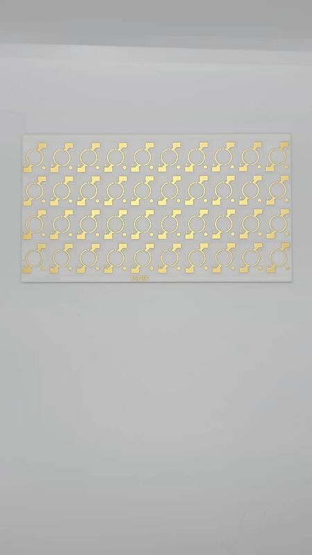 Medical Ceramic PCB Board Incorporating Ceramic Substrate and HASL Surface Finish Providing Excellent Thermal Management