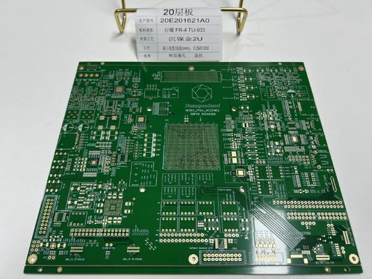 20 στρώσεις PCB με έλεγχο αντιστάθμισης πολλαπλών ομάδων VIPPO υπό πάστα TU-933